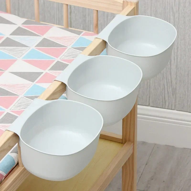 Baby Nursery Organizer - 家庭用のヨーロピアンスタイルのプラスチック製収納オーガナイザー,ベビーベッドに掛けるバッグ,赤ちゃんの必需品,収納ボックス