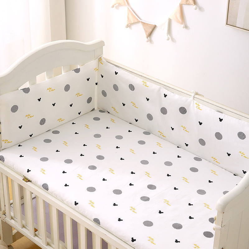 Bed Rail Toddler - 1pc ベビーベッドガードレールソフトパッド、幼児用ベビーベッドバンパーライナー、漫画プリントクッション付きベッドフェンス、1PC120/130/180/200cm長さ