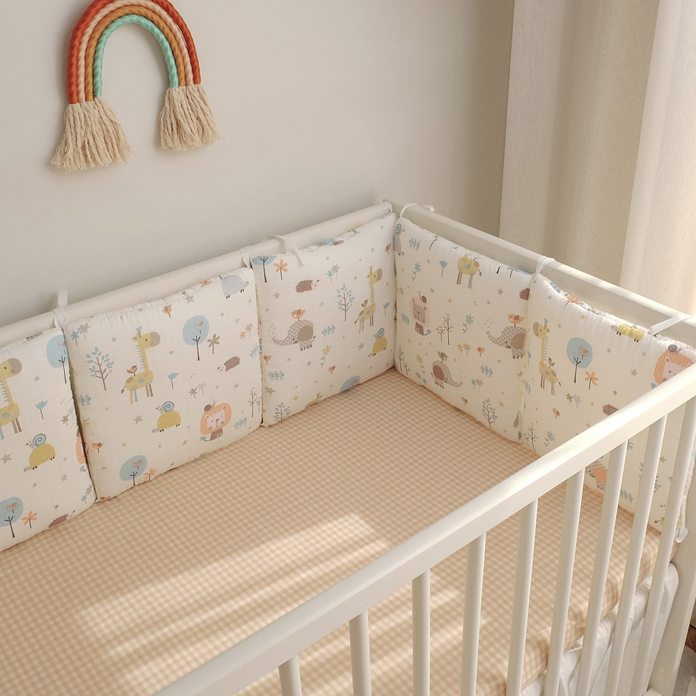 Bed Rail Toddler - 新生児用ベッド,バンパー,衝突防止,取り外し可能な安全レール,洗える,6個