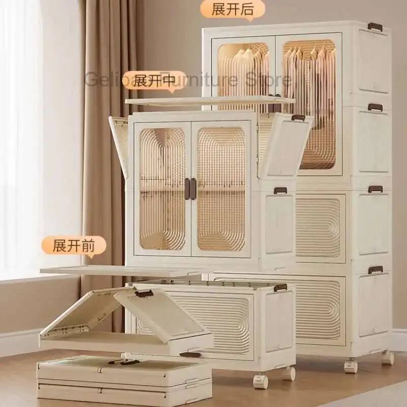Baby Nursery Furniture - 幼児用ワードローブ キッズミニクローゼット おもちゃ収納キャビネット 子供用収納棚 乳幼児用おもちゃ収納家具