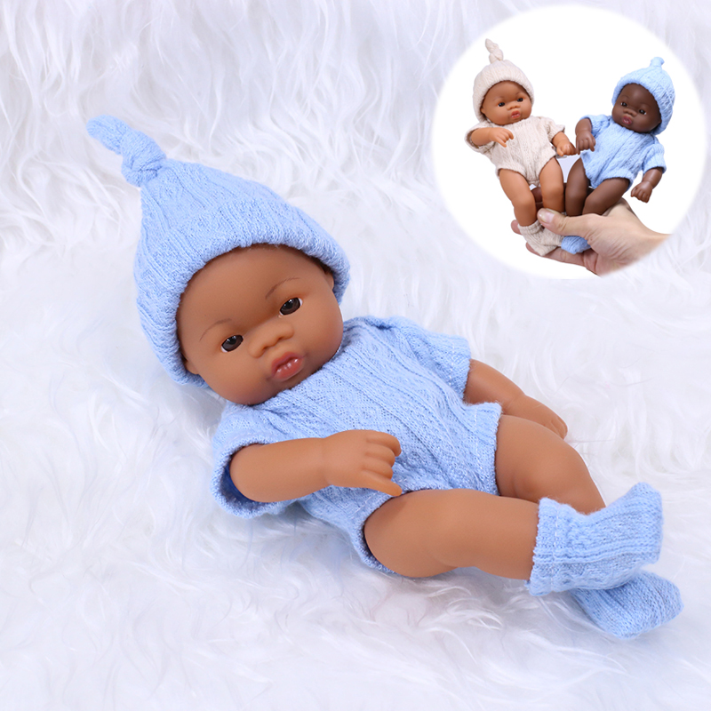 Baby Nursery Ornaments - 20cmドール 7.87インチ 洗えるリボーンドール 全身ソフトフルビニール製リボーンドール 可愛いリアルな部屋飾りおもちゃキット ギフト用おもちゃ