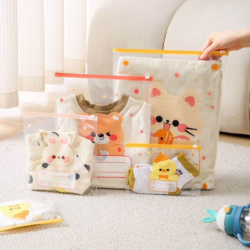 Closet Organizer Baby - 10 個マルチサイズ収納袋ポータブルベビー服収納ベビー布/おむつポーチ分類分類密封バッグ旅行