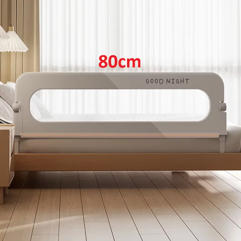Bed Rail Toddler - IMBABY 80 センチメートルベッドガードレール調節可能なベビー安全ベッドバリアワンクリック折りたたみベッドレールガード子供のための赤ちゃんの睡眠安全