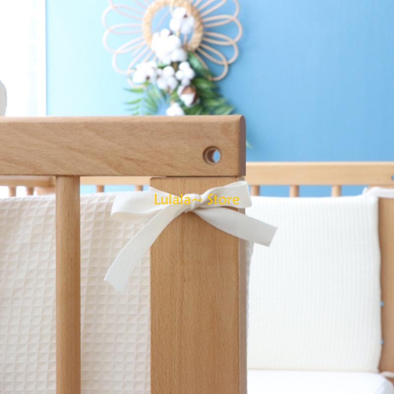 Baby Nursery Cushion - Y4QA 200 × 32 センチメートルベビーベッドバンパー衝突防止クッション新生児女の子男の子ベビーベッドバンパーベビー保育園クッション