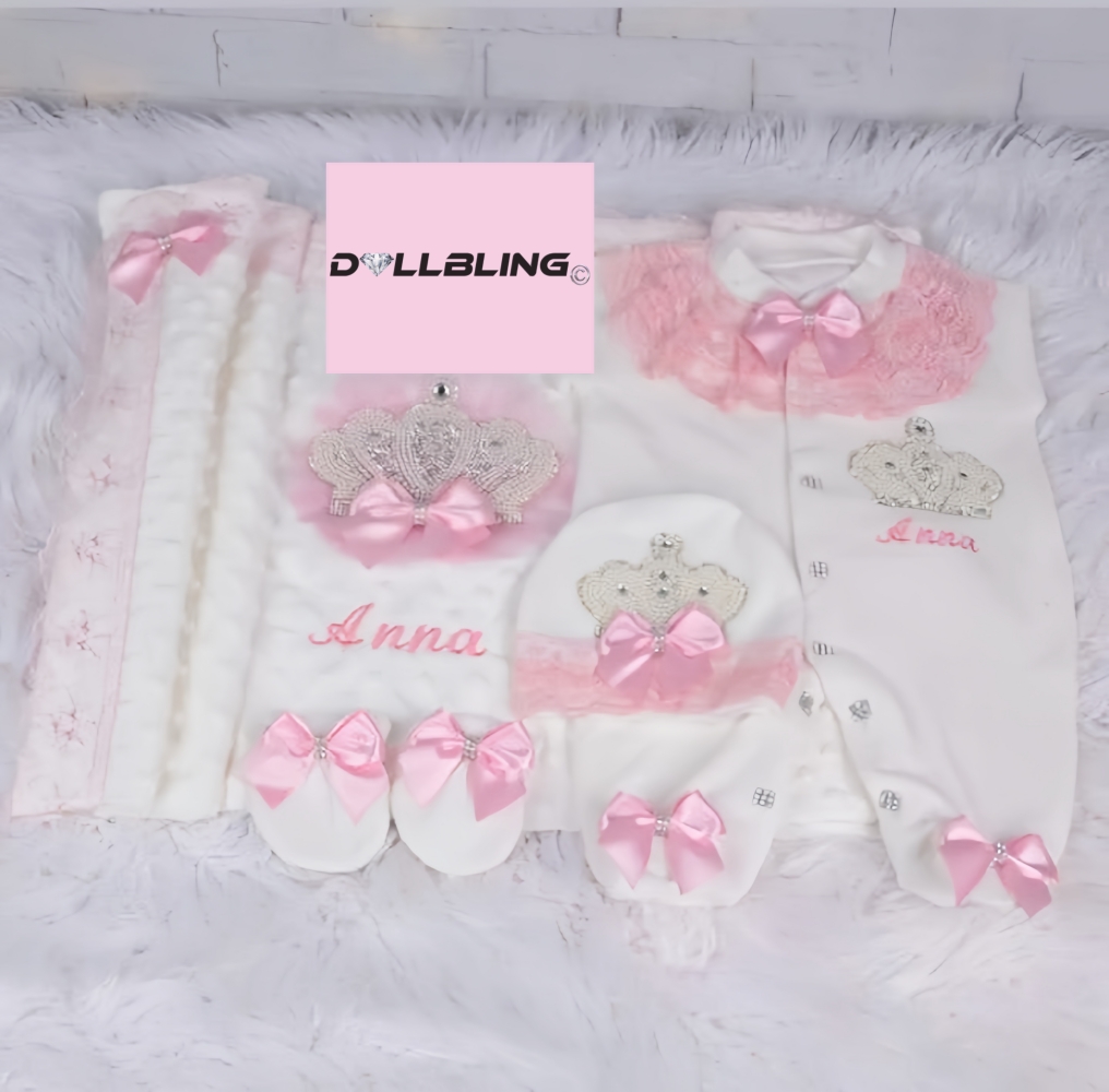 Dollbling 新生児 4 個 + おくるみブランケット - Baby Nursery Bedding Sets のレビューと価格