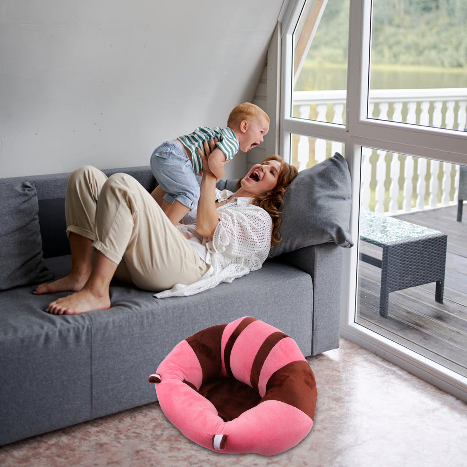 幼児用シートチェア ベビークッション サポートシート フロア - Baby Nursery Cushion のレビューと価格