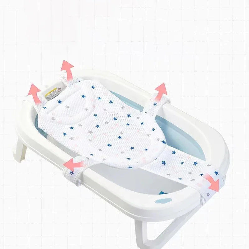 ベビーバスネットマット子供新生児調節可能な浴槽枕シートクッシ - Baby Nursery Cushion のレビューと価格