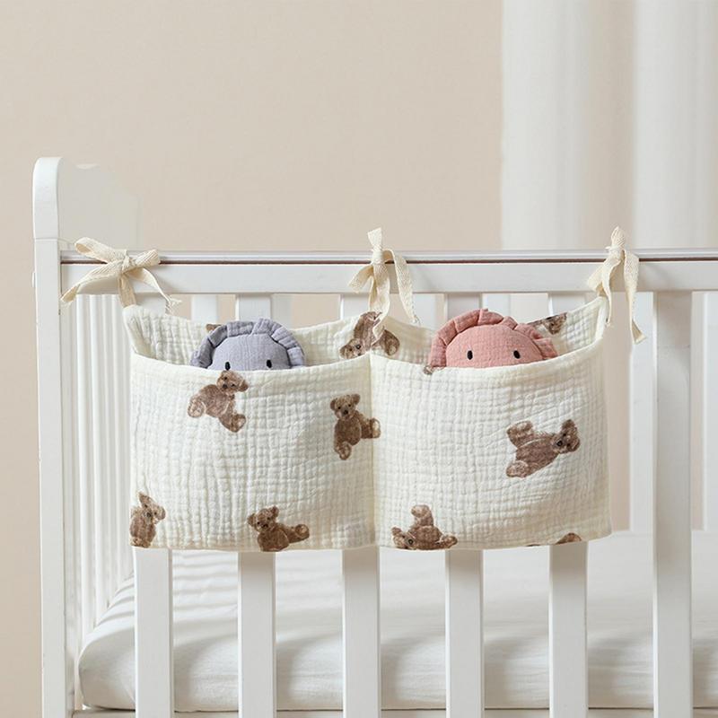 ベビーベッドオーガナイザー、キャディベッド、収納バッグ、2ポ - Baby Nursery Organizer のレビューと価格