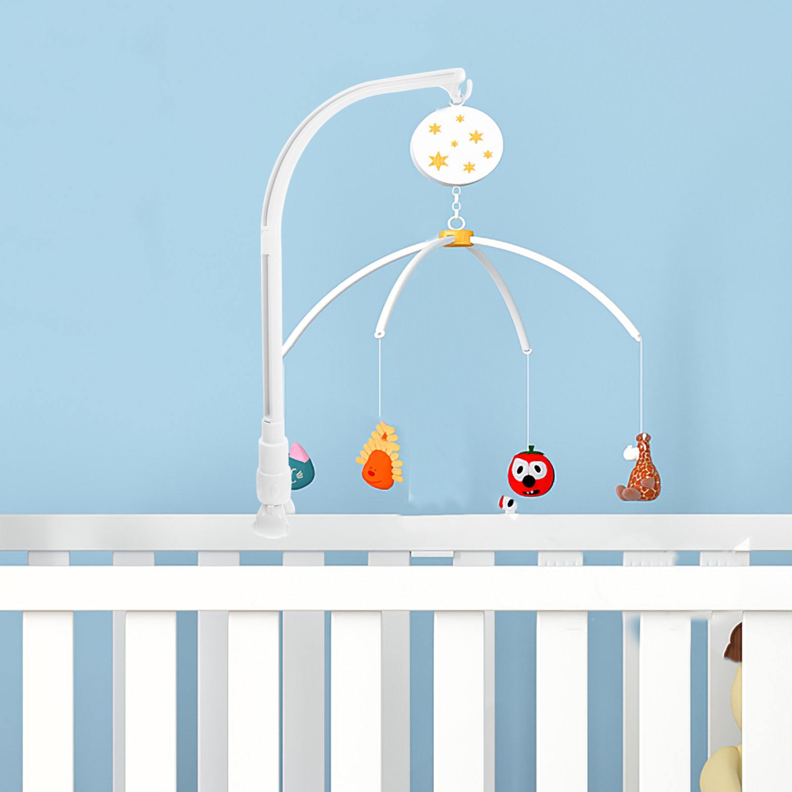 ベビークリップホルダー 丈夫なベビーベッドアームブラケット  - Baby Nursery Organizer のレビューと価格