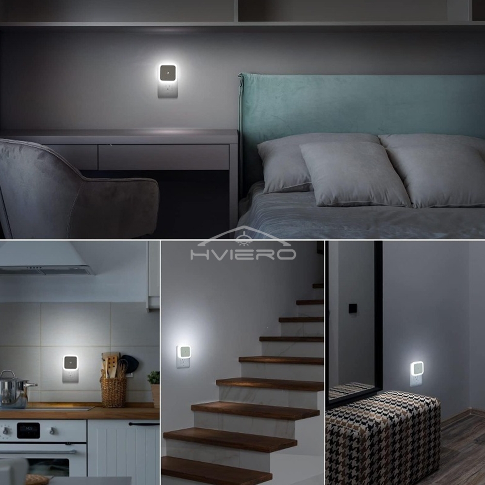 ミニナイトライト LED センサー制御誘導省エネ睡眠壁ランプ - Baby Nursery Light のレビューと価格