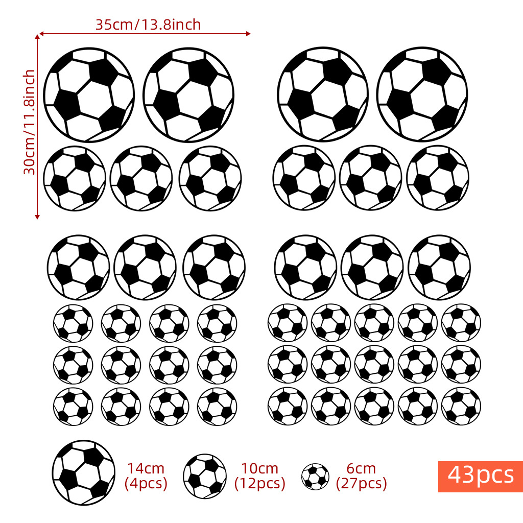 43 個サッカーウォールステッカー子供部屋子供の寝室ベビール - Baby Nursery Decals のレビューと価格