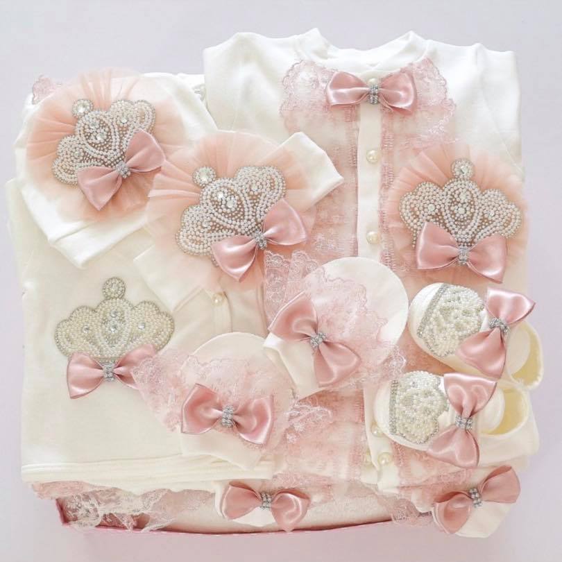 Dollbling 5 個新生児ウェルカムホーム衣装綿幼児ベ - Baby Nursery Bedding Sets のレビューと価格