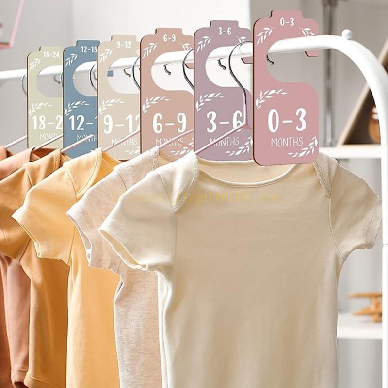 8個セット ベビークローゼット木製仕切り ナーサリーワードロ - Baby Nursery Sets のレビューと価格