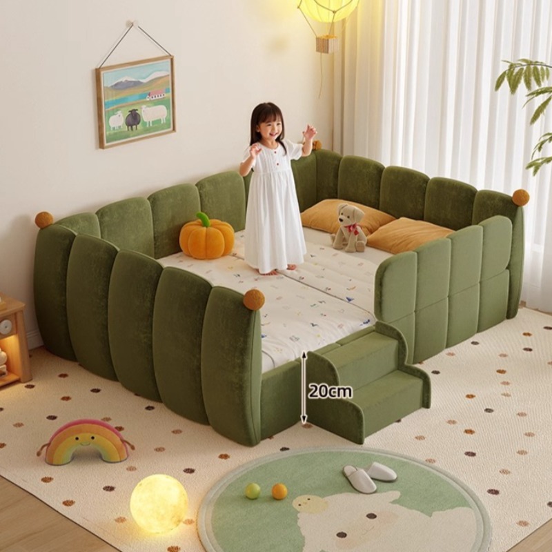 通常のガードレール付き子供用ベッド、安全な北欧風シンプルデザ - Bed Rail Toddler のレビューと価格