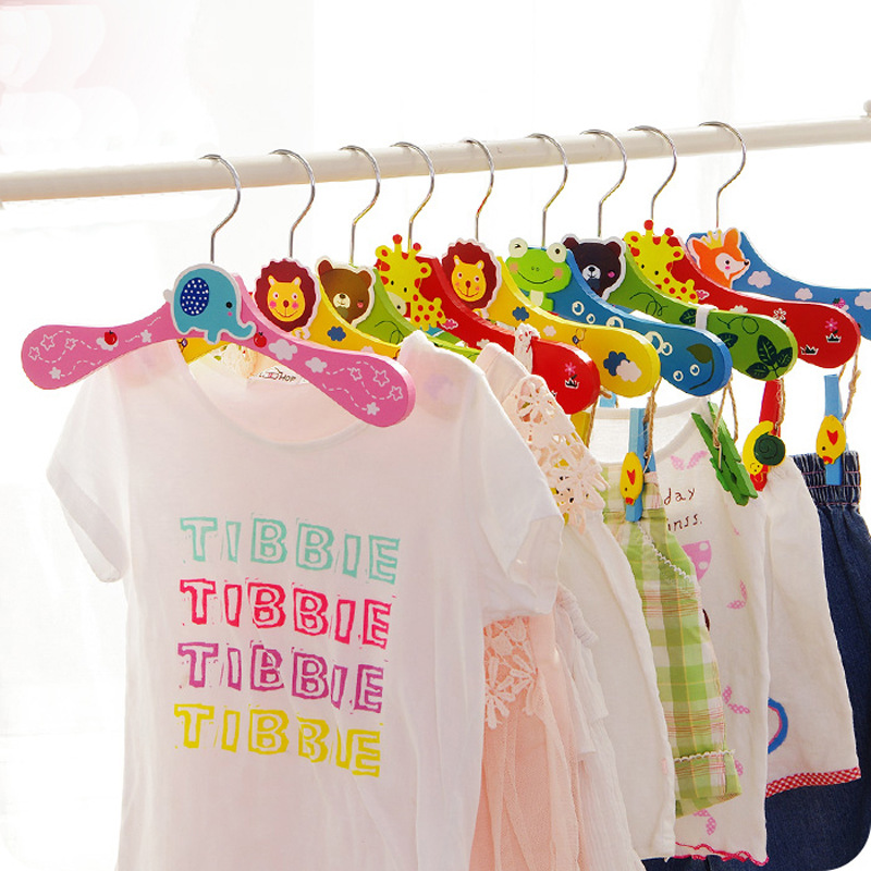 衣類用木製動物ハンガー,衣類ラック,クローゼットオーガナイザ - Closet Organizer Baby のレビューと価格