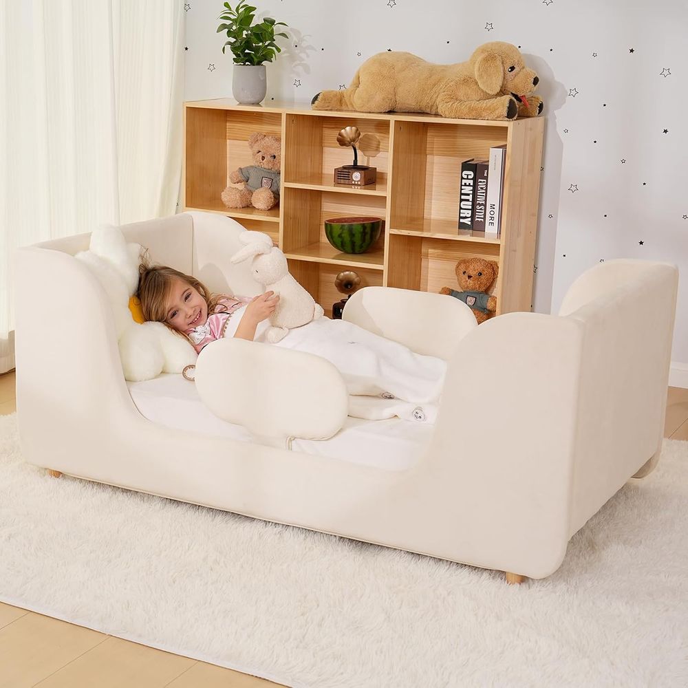 幼児用ベッド - 取り外し可能なガードレール付き幼児用フロア - Bed Rail Toddler のレビューと価格