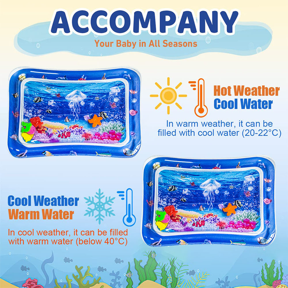 1pc インフレータブル PVC プレイマットベビープレイ水 - Baby Nursery Cushion のレビューと価格