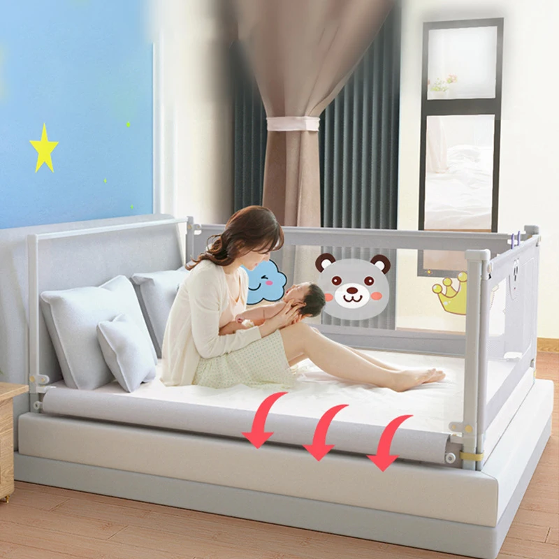 調節可能なベッドガードレール接続レールベビーベビーサークル安 - Bed Rail Toddler のレビューと価格