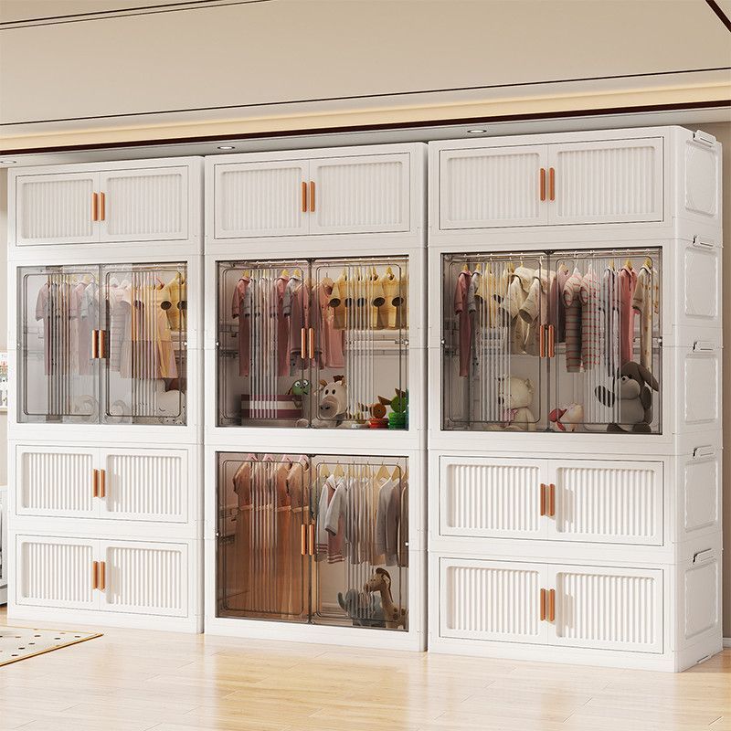 折りたたみ式ベビー服収納キャビネット、多層クローゼットオーガ - Closet Organizer Baby のレビューと価格