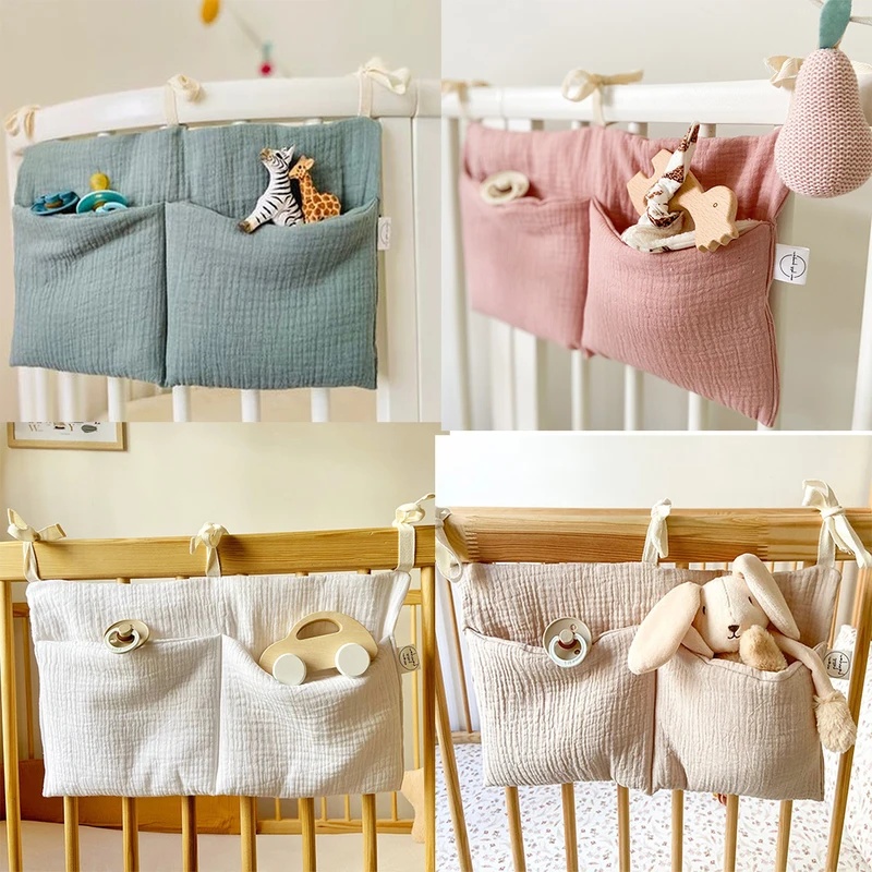 1/2 個ベビーベッドオーガナイザーコットキャディベッド収納 - Baby Nursery Organizer のレビューと価格