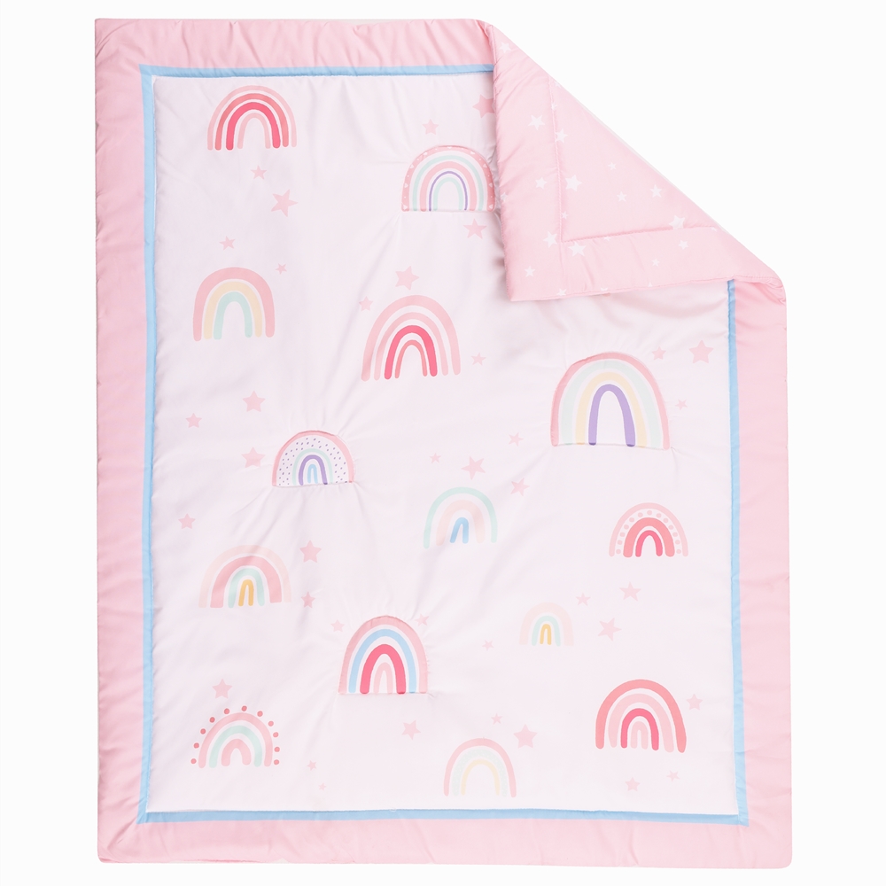 3 個レインボーベビー幼児ベビーベッドキッズベビー寝具セット - Baby Nursery Bedding Sets のレビューと価格