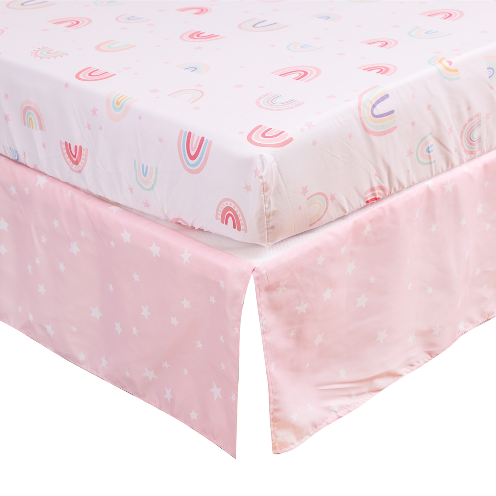3 個レインボーベビー幼児ベビーベッドキッズベビー寝具セット - Baby Nursery Bedding Sets のレビューと価格