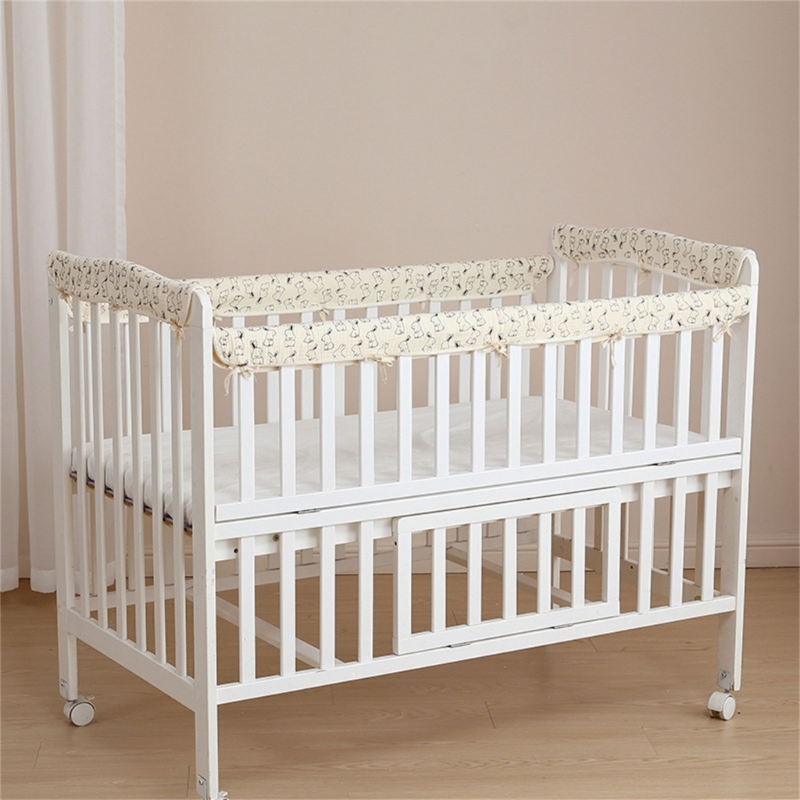 赤ちゃん用の綿のベビーベッドプロテクター,新生児用の標準サイ - Bed Rail Toddler のレビューと価格