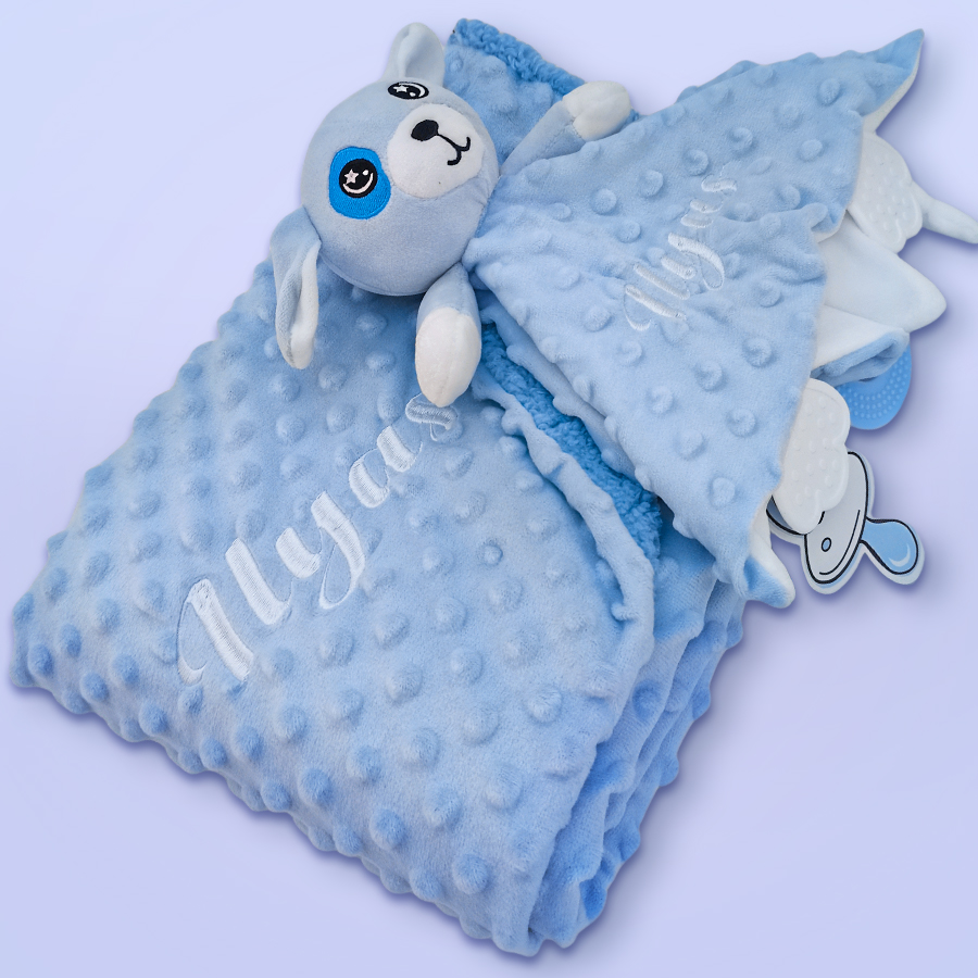 カスタムベビーネーム入り100%コットンアニマル柄スリーピン - Baby Nursery Bedding Sets のレビューと価格