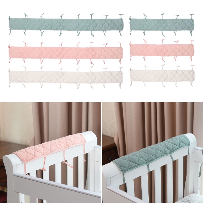 ベビーベッド保護,綿,咬傷防止,安全,歯が生える,赤ちゃん用 - Bed Rail Toddler のレビューと価格