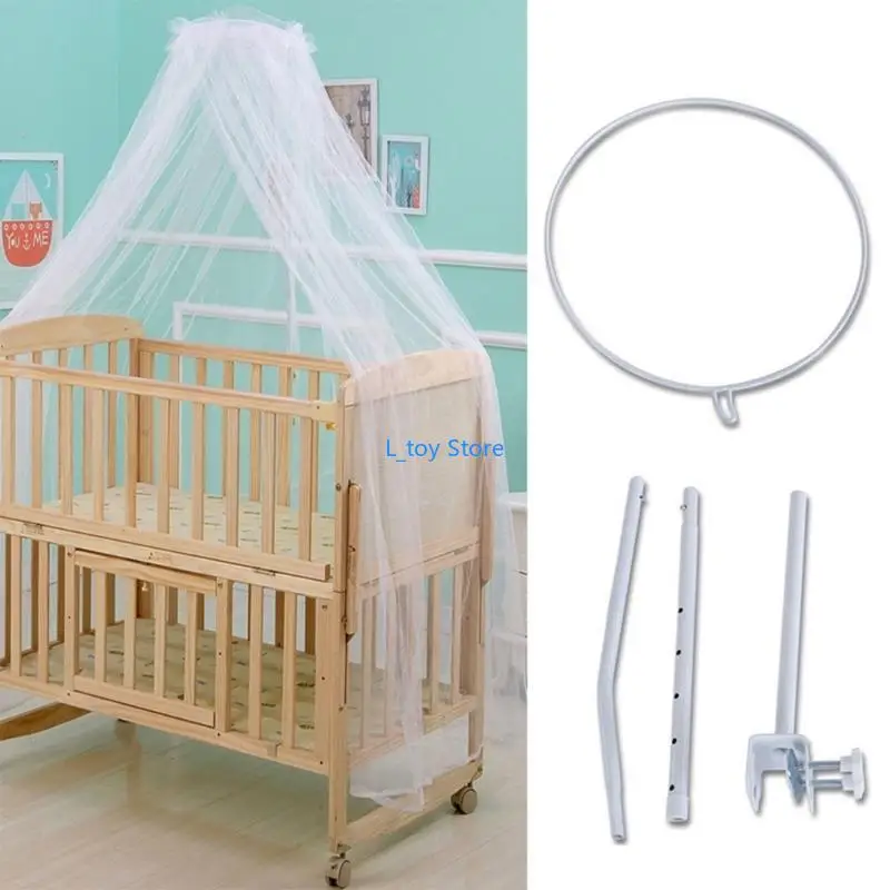 調節可能な蚊帳スタンドホルダークリップオンベビーベッド蚊帳取 - Convertible Crib Set のレビューと価格