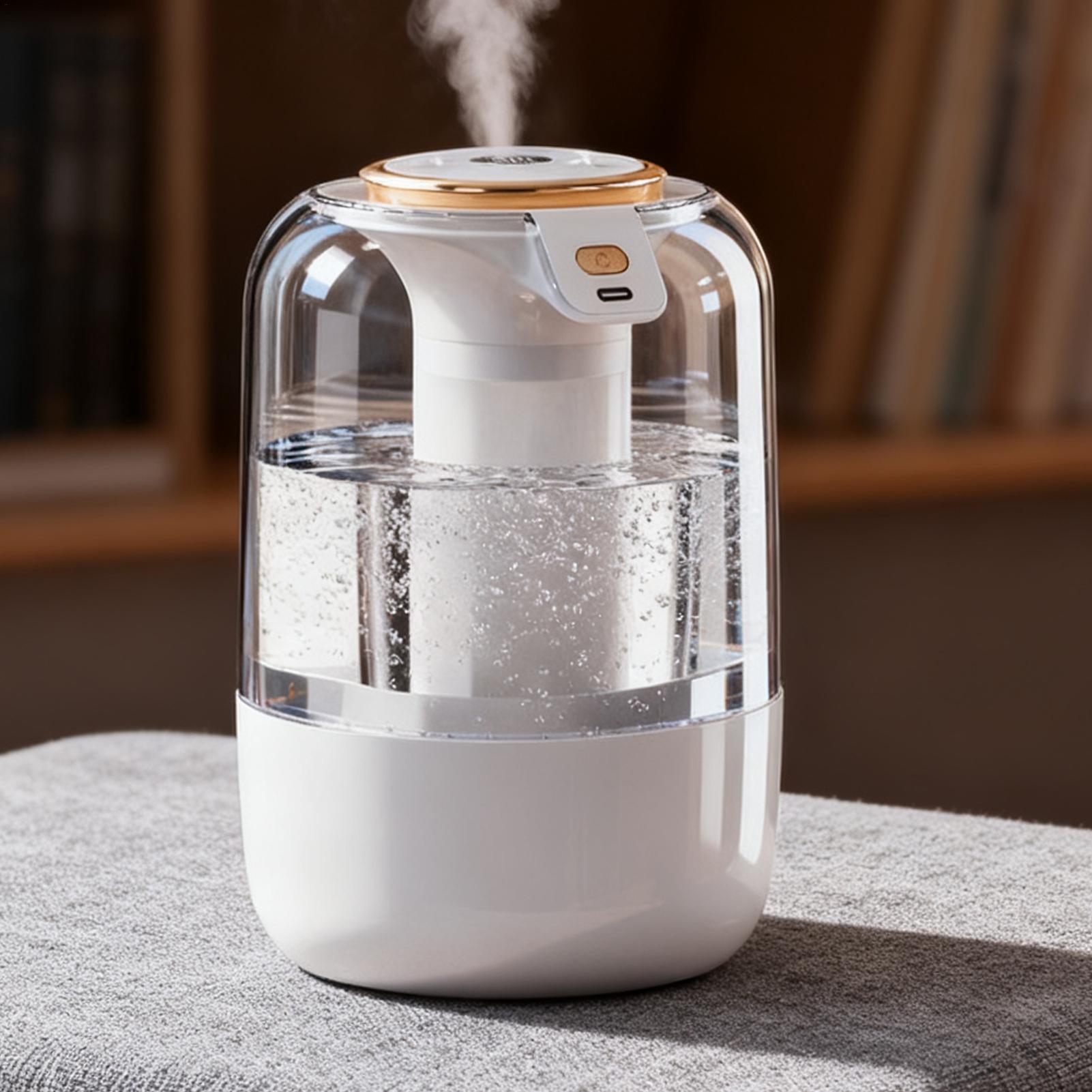 寝室用加湿器 2口 3段階ミスト量 超音波式加湿器 大人用  - Baby Nursery Outlet のレビューと価格