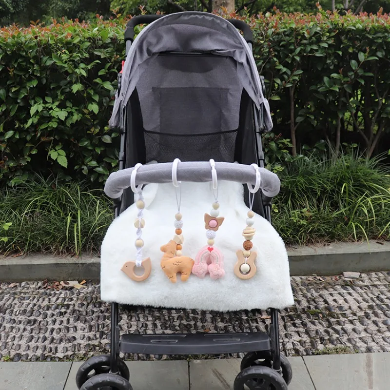 6 個木製赤ちゃんのおもちゃ木製ブナアクティビティジムフレー - Baby Nursery Ornaments のレビューと価格