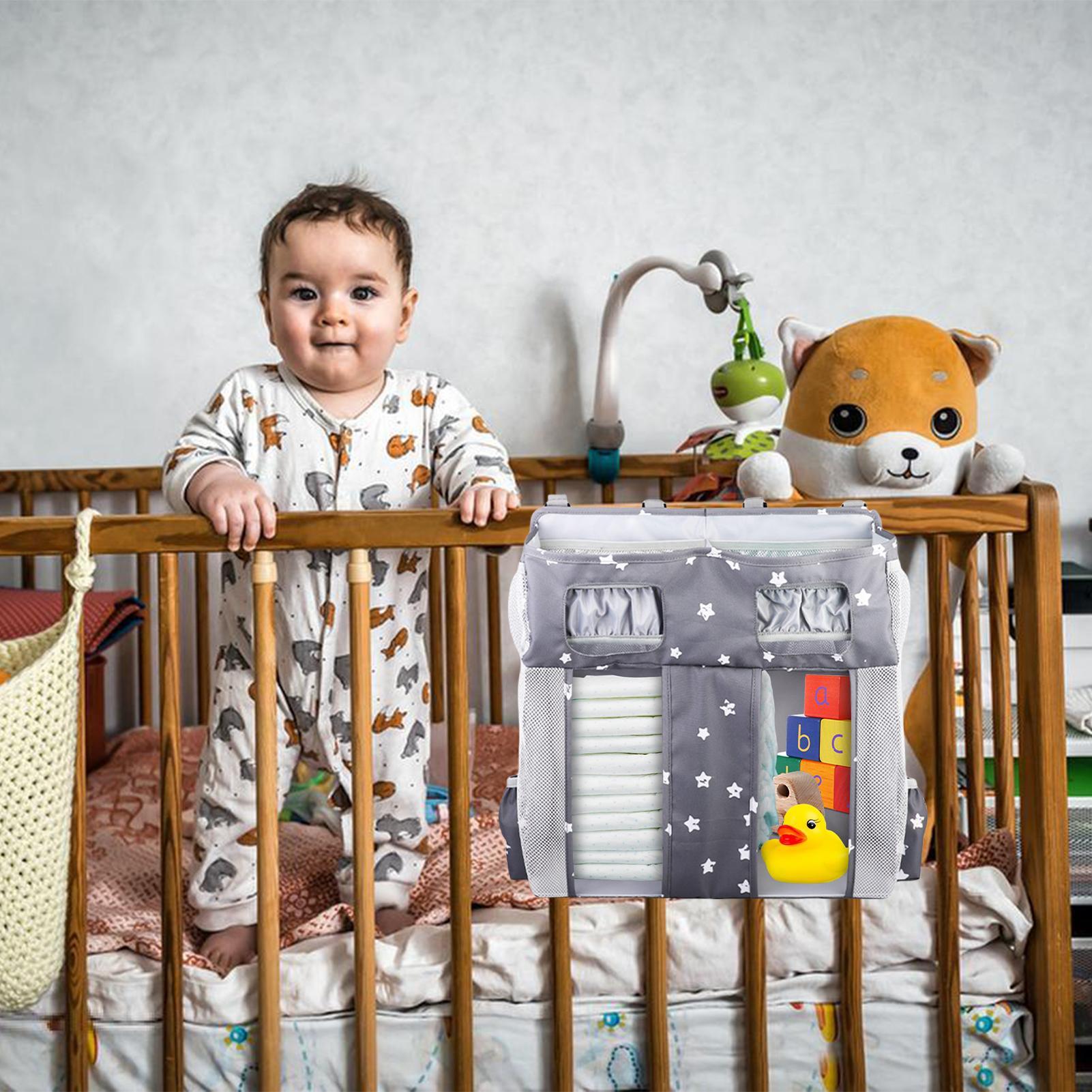 ぶら下げベビーベッド収納袋幼児必需品おむつおむつオーガナイザ - Baby Nursery Organizer のレビューと価格