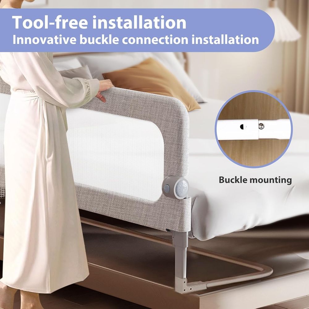 ベビーベッドガードレール - 幼児用ベッドレール、またはクイ - Bed Rail Toddler のレビューと価格