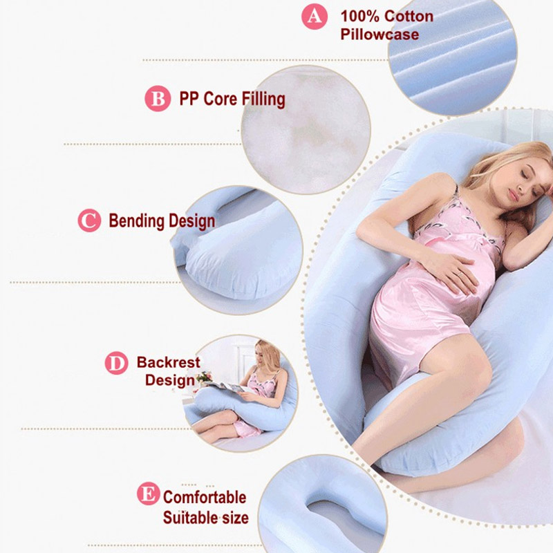 PANGDUBE 妊娠枕 130*70 センチメートル睡眠腰 - Baby Nursery Pillow のレビューと価格