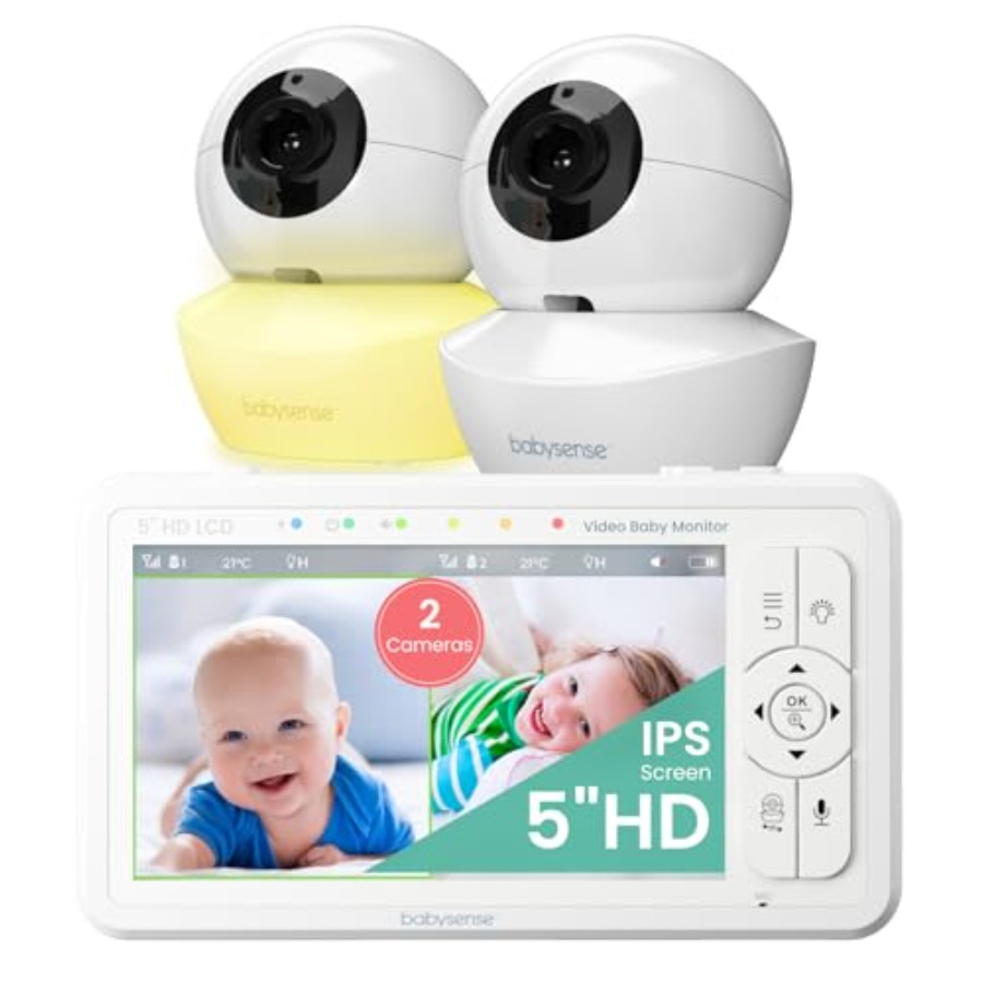 保育園用ベビーモニター、ナイトライト付きHDプラスチック製ブ - Baby Nursery Light のレビューと価格