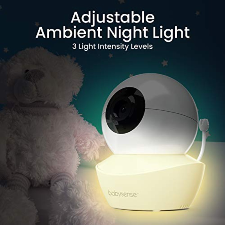 保育園用ベビーモニター、ナイトライト付きHDプラスチック製ブ - Baby Nursery Light のレビューと価格