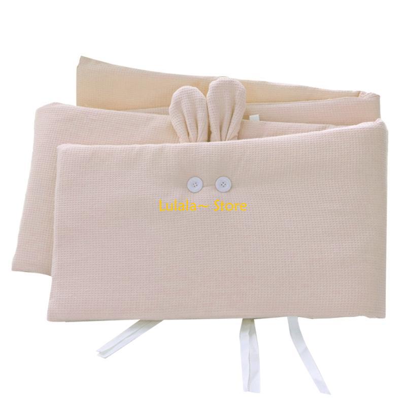 Y4QA 200 × 32 センチメートルベビーベッドバンパ - Baby Nursery Cushion のレビューと価格