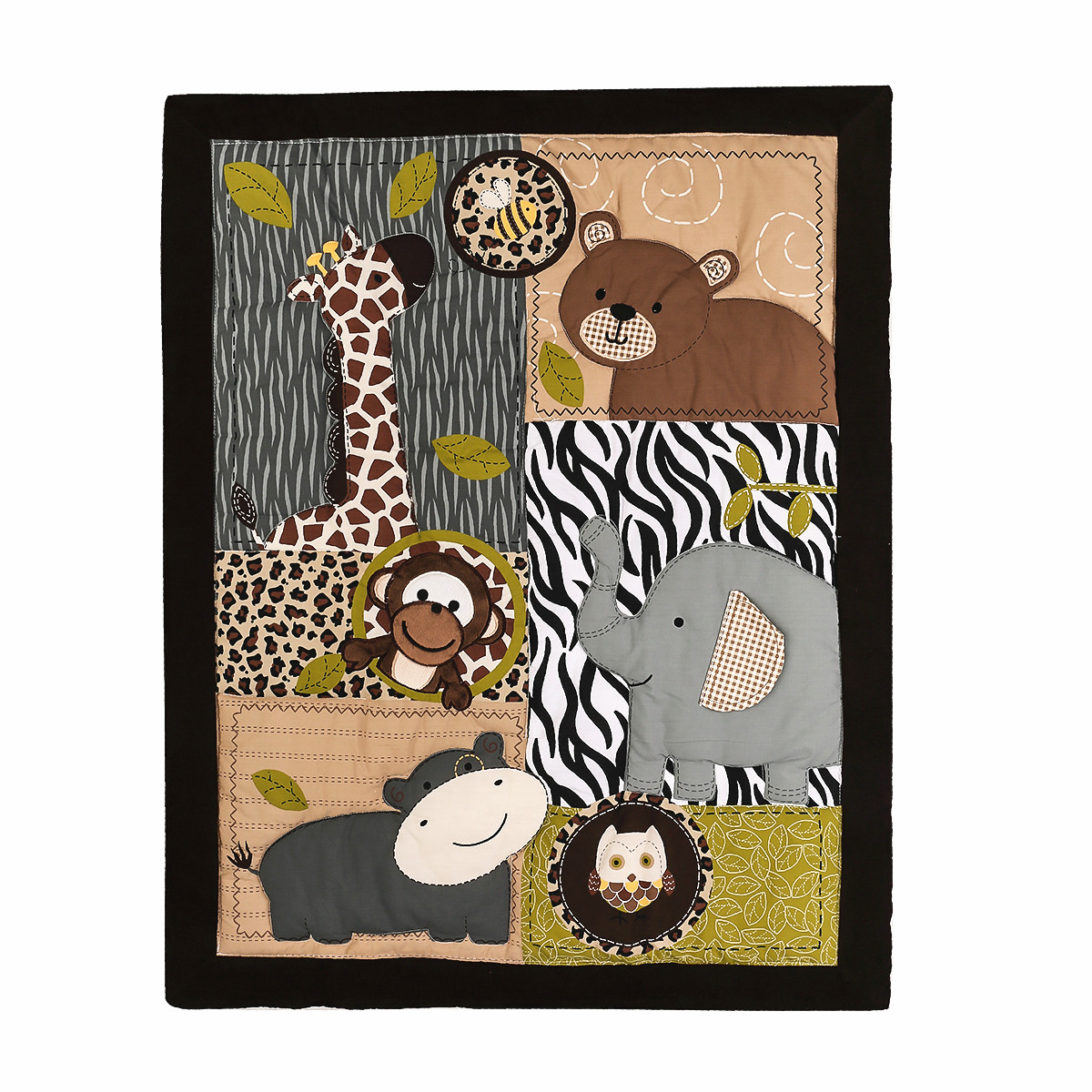 3点セット 刺繍入り 新生児用ベビーベッド寝具セット ベビー - Baby Nursery Bedding Sets のレビューと価格