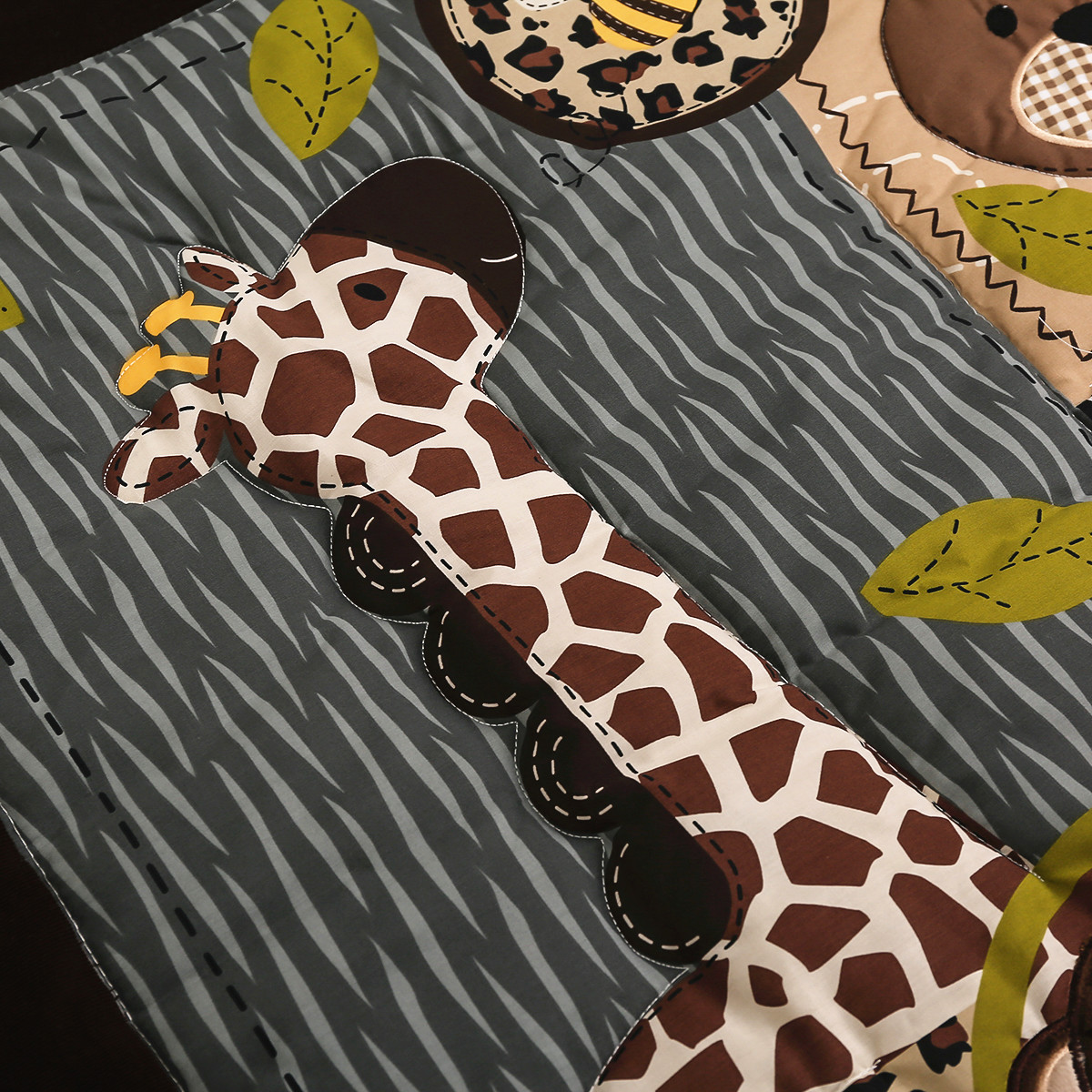 3点セット 刺繍入り 新生児用ベビーベッド寝具セット ベビー - Baby Nursery Bedding Sets のレビューと価格